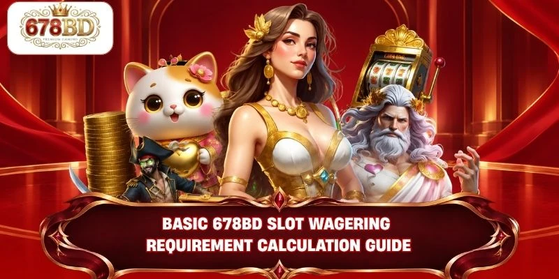 Basic 678BD slot wagering requirement calculation guide