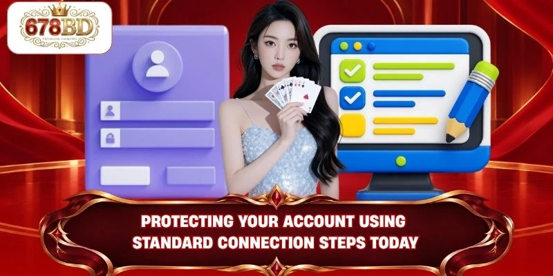 Protecting your account using standard connection steps today