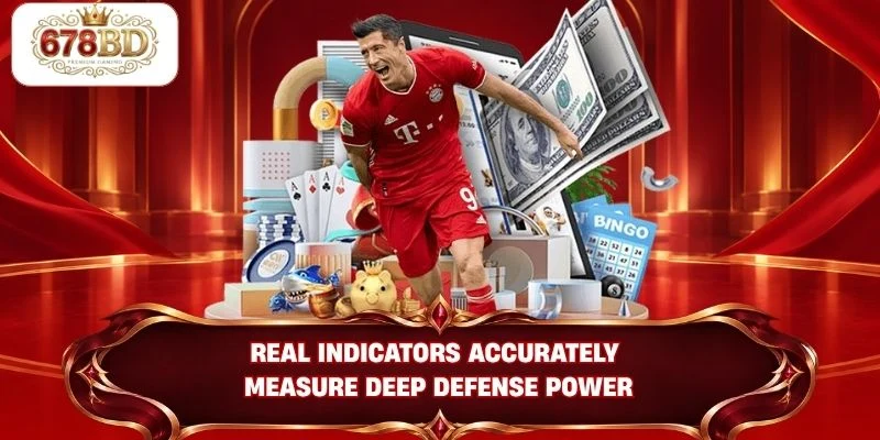 Real indicators accurately measure deep defense power