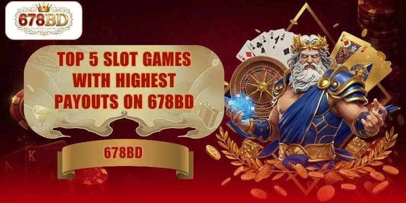 Top 5 Slot Games With Highest Payouts On 678BD To Try
